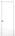 HausDoors Фактурные линии FL 1 ДГ Керамик снежный